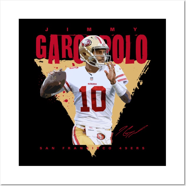 Jimmy Garoppolo Wall Art by Juantamad